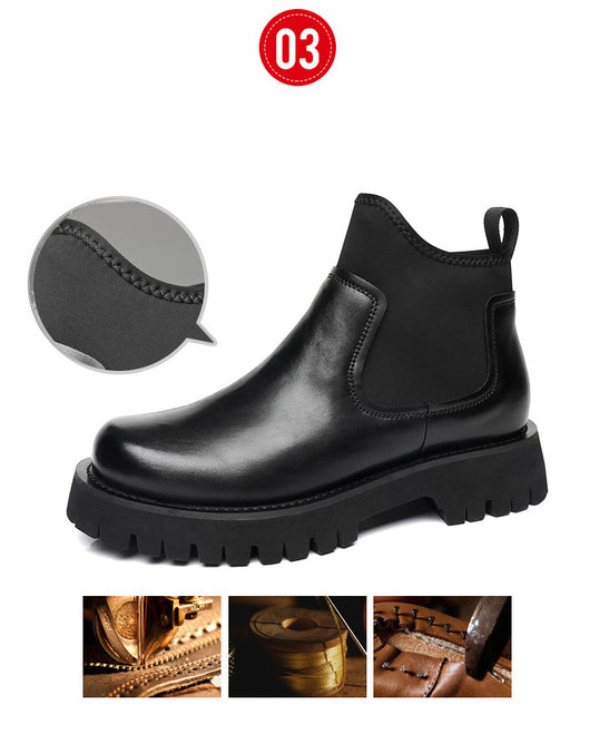 Botas Martin de Cuero Premium para Hombres con Estilo Sofisticado - Image 5