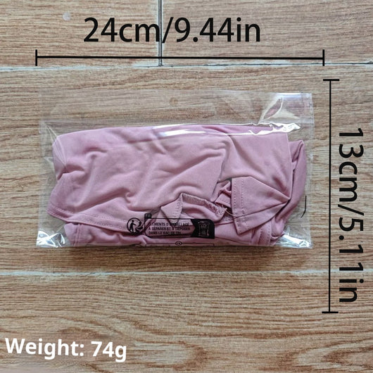 Pañuelo Versátil con Cinta Ajustable - Colores Sólidos - Image 11