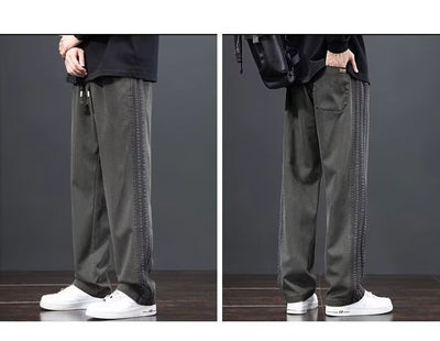 Jeans Rectos Holgados para Hombre - Comodidad Casual - Image 12