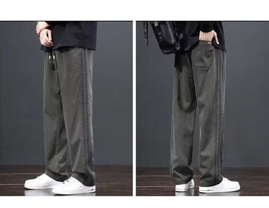 Jeans Rectos Holgados para Hombre - Comodidad Casual - Image 12