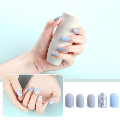 Uñas Postizas con Brillo Waterproof - Kit DIY en Caja - Image 4