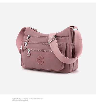 Bolsa Crossbody de Nylon de Gran Capacidad con Múltiples Compartimentos - Image 15
