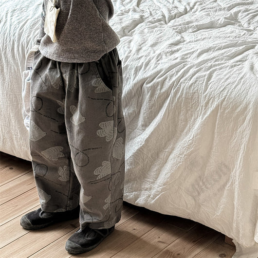 Pantalones Casuales de Algodón Lavado para Niños - Image 21