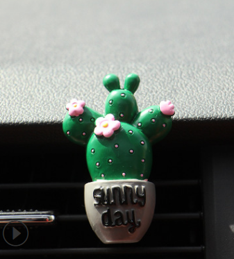 Ambientador de Auto con Clip para Ventilación - Diseño Decorativo de Plantas - Image 6
