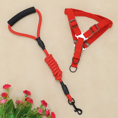Set de Arnés y Correa de Tracción con Mango Acolchado para Mascotas - Image 17