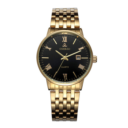 Reloj Casual de Negocios para Hombre con Calendario - Resistente al Agua