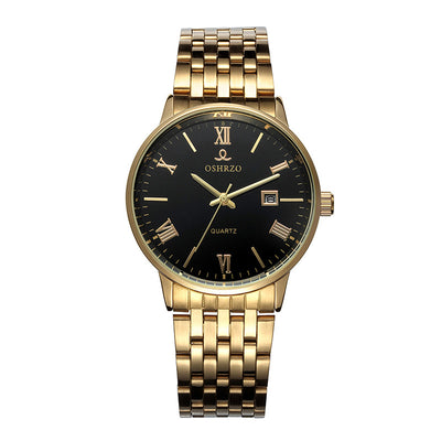 Reloj Casual de Negocios para Hombre con Calendario - Resistente al Agua