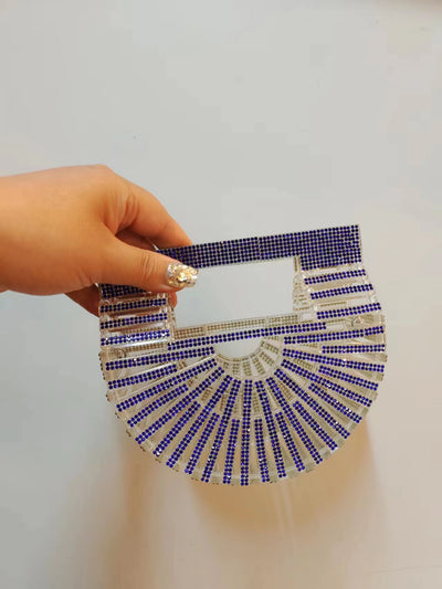 Bolsa Crossbody Vegetalera con Cadena de Cristales y Acrílico - Image 6
