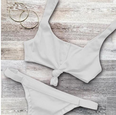 Traje de Baño Mujer Espalda Descubierta - Diseño Liso - Image 15