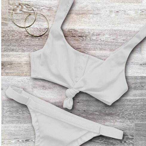 Traje de Baño Mujer Espalda Descubierta - Diseño Liso - Image 15