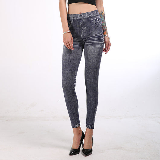 Leggins de Imitación Denim Primavera para Mujer - Image 53