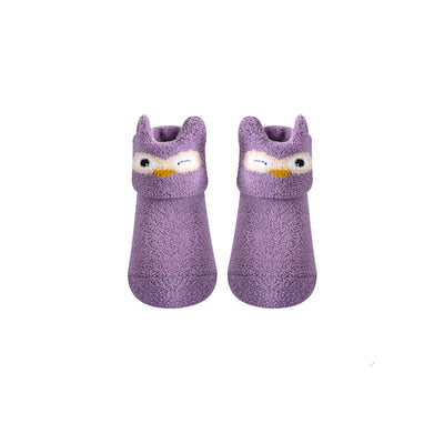 Calcetines Antideslizantes de Coral Fleece para Bebés y Niños Pequeños - Image 10