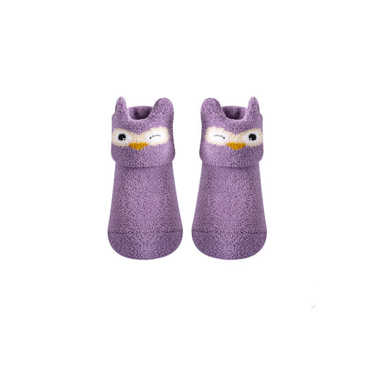 Calcetines Antideslizantes de Coral Fleece para Bebés y Niños Pequeños - Image 10