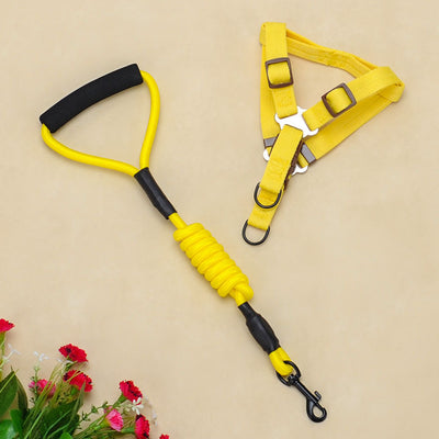 Set de Arnés y Correa de Tracción con Mango Acolchado para Mascotas - Image 26