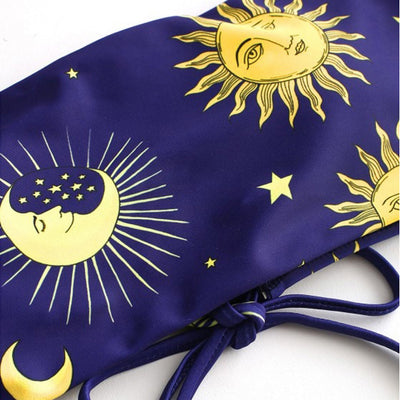 Bikini Deportivo con Cortes Laterales y Estampado de Estrellas - Image 4