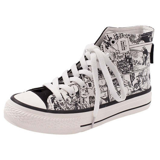 Tenis de Lona Altos para Parejas - Image 4