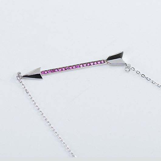 Collar de Plata 925 Flecha de Cupido para Mujer - Image 10