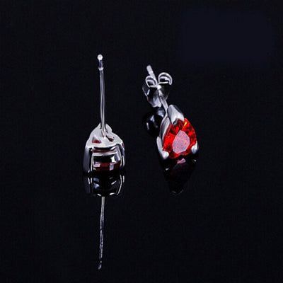 Conjunto de Joyería Nupcial Durazno: Aretes y Collar para Novia - Image 3
