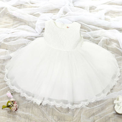 Vestido de Gasa Elegante para Bebé - Diseño Arco 0-2 Años - Image 5