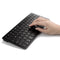 three system tablet universal keyboard Black