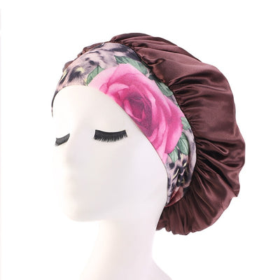 Banda para cabello ancha con gorro nocturno - Image 4