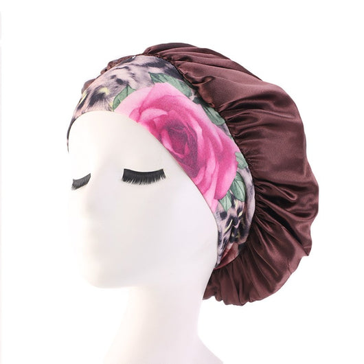 Banda para cabello ancha con gorro nocturno - Image 4