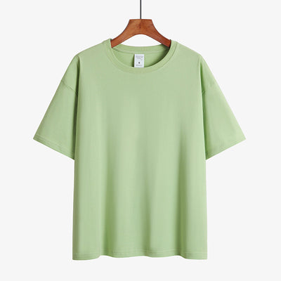 Camiseta de cuello redondo con hombros caídos - Image 27
