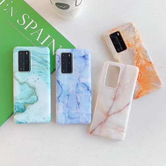 Funda Huawei con Diseño Marmolado