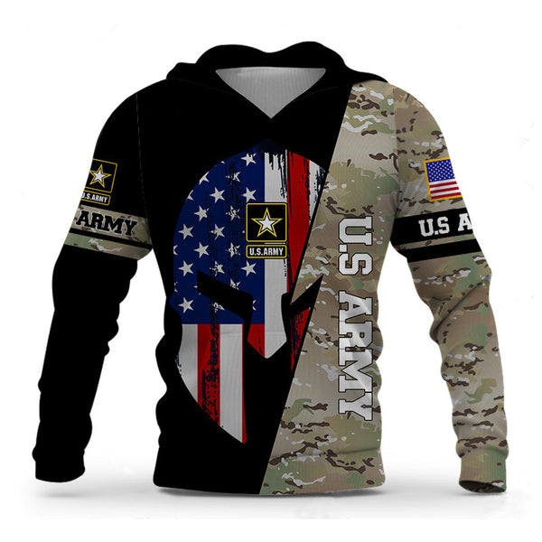 Sudadera Cardigan Impresa en 3D Unisex