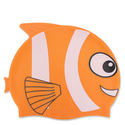 Gorro de Natación de Silicona para Niños con Dibujos Animados - Image 22