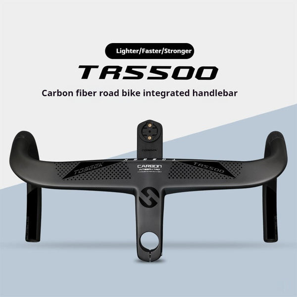 Manillar de Carbono Integrado para Bicicleta de Ruta de Alto Rendimiento