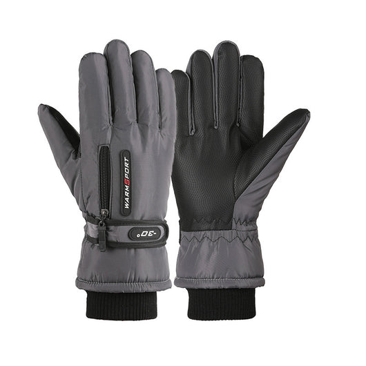 Guantes de Ciclismo Acolchados Térmicos con Forro Polar Impermeables - Image 5