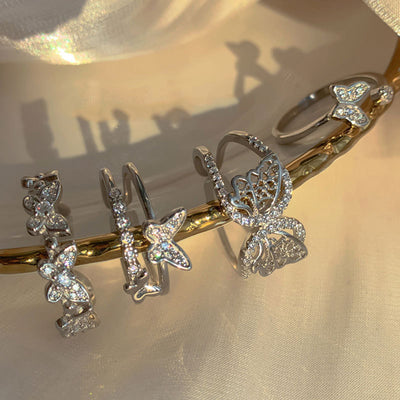 Anillo de Plata Esterlina con Mariposa para Dedo Índice - Image 14
