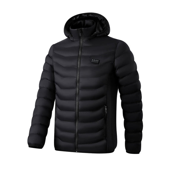 Chaqueta Térmica Calefactable USB - Abrigo Eléctrico Calentado para Hombre