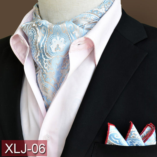 Pañuelo Ascot para Hombre - Corbata de Cuello Estilo Inglés - Image 28