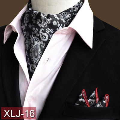 Pañuelo Ascot para Hombre - Corbata de Cuello Estilo Inglés - Image 16