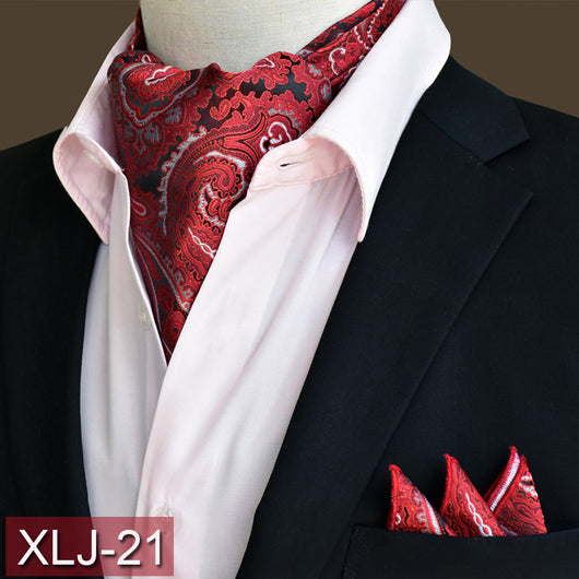 Pañuelo Ascot para Hombre - Corbata de Cuello Estilo Inglés - Image 24