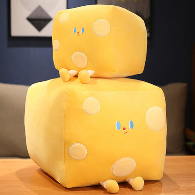 Almohadas de Peluche Suave - Queso y Mantequilla para Niños
