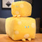 Almohadas de Peluche Suave - Queso y Mantequilla para Niños
