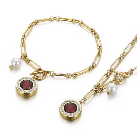 Dije Creativo de Acero Inoxidable Dorado Multicolor - Image 7