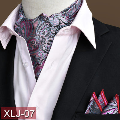 Pañuelo Ascot para Hombre - Corbata de Cuello Estilo Inglés - Image 29