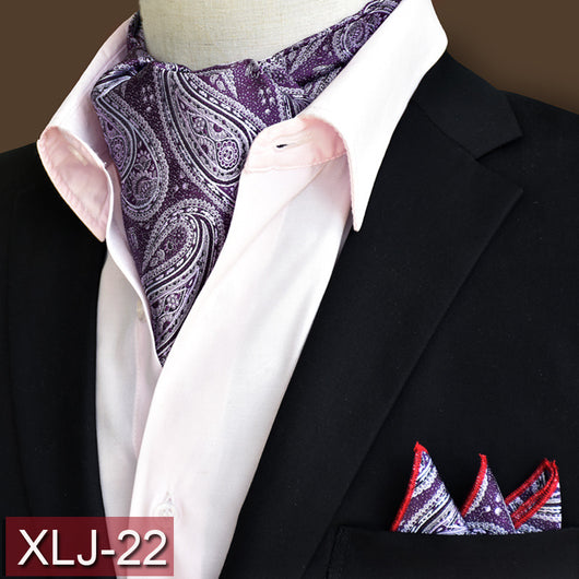 Pañuelo Ascot para Hombre - Corbata de Cuello Estilo Inglés - Image 26