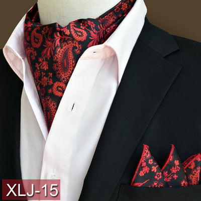 Pañuelo Ascot para Hombre - Corbata de Cuello Estilo Inglés - Image 13