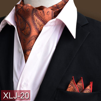 Pañuelo Ascot para Hombre - Corbata de Cuello Estilo Inglés - Image 17