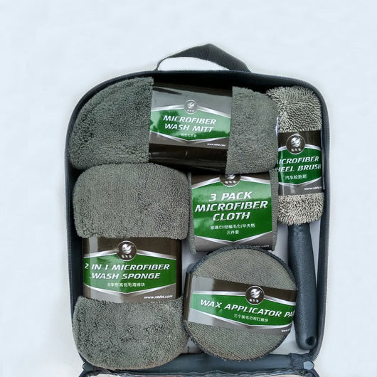 Kit Completo de Limpieza para Automóvil 9 Piezas - Image 11
