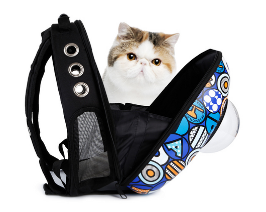 Mochila Transportadora Cápsula Espacial para Mascotas - Image 3
