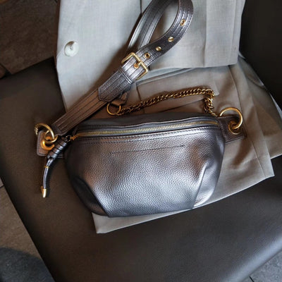 Bolso Bandolera de Cuero Genuino con Correa Ancha Ajustable - Image 20