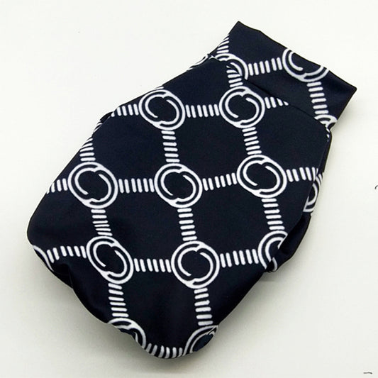 Ropa para Perros con Estampado Floral Vintage y Letras Teddy - Image 2