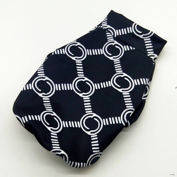 Ropa para Perros con Estampado Floral Vintage y Letras Teddy