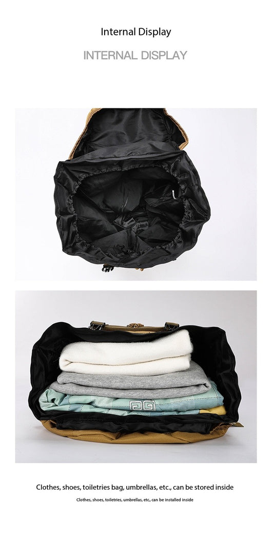 Mochila de Senderismo de Gran Capacidad - Resistente para Camping y Viajes Largos - Image 28